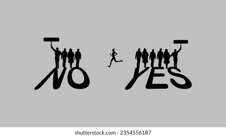 social poll, high quality vector