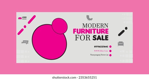 Social Post Template Furniture Sale post