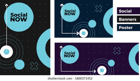 Social Poster Banner Business Vector Design