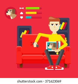 The social problem of modern technology virtual pet dog