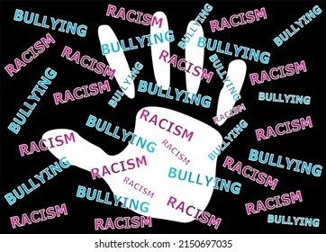 Social problems among people. Stop abortion concept, vector sign