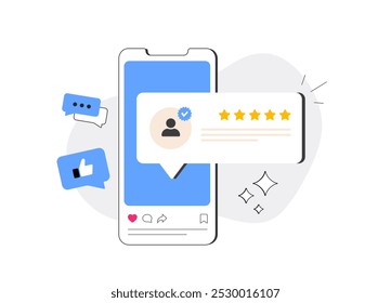 Social proof influencer marketing. Success stories, customer and influencer feedback. Brand promotion and endorsements. Positive reviews and user experiences builds trust and boosts brand credibility