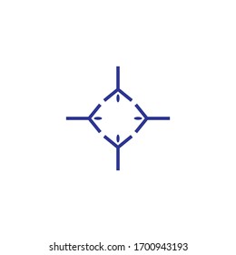Vector del logotipo de la relación social
