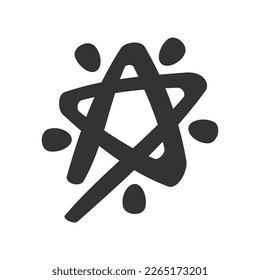 Plantilla de logotipo de la comunidad de relaciones sociales Icono Ilustración Identidad de marca.Isolación e ilustración plana. Gráfico vectorial