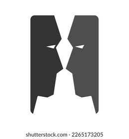 Social relationship community logo template Icon Illustration Brand Identity.Isolated and flat illustration. Vector graphic