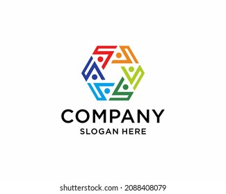 Logo de la relación social e icono