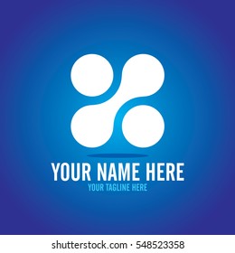 Social relationship logo and icon