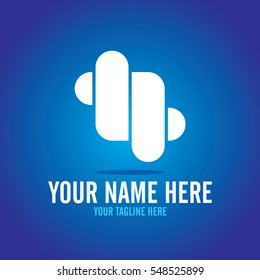 Social relationship logo and icon