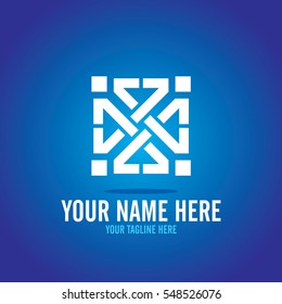 Social relationship logo and icon