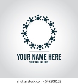Social relationship logo and icon