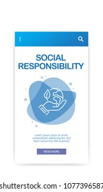 SOCIAL RESPONSIBILITY INFOGRAPHIC