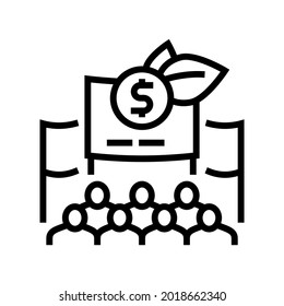 social responsibility line icon vector. social responsibility sign. isolated contour symbol black illustration