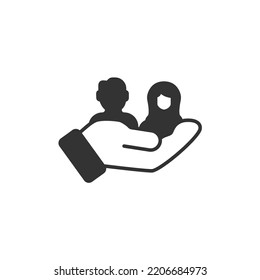 social security icons  symbol vector elements for infographic web