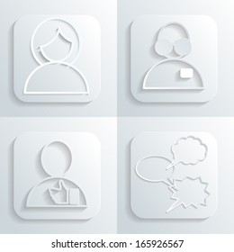 social set vector