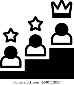 Social Status Icon Mixed Vector Illustration