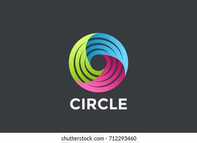 Social Teamwork infinite Circle Logo loop design vector template.
Infinity Friendship Partnership Community Logotype concept icon.