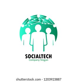 social tech logo