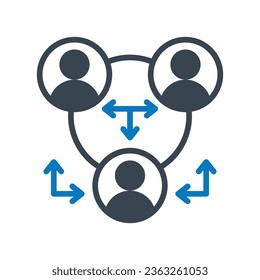 Icono de vector social que puede fácilmente modificar o editar

