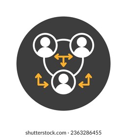 Social vector icon which can easily modify or edit

