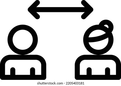social  Vector illustration on a transparent background. Premium quality symbols. Thin line vector icons for concept and graphic design. 