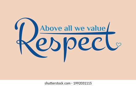 Social welfare agency logo
Respect - above all we value
