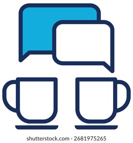 Socializando elemento de icono para diseño