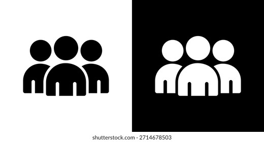 Ilustración vectorial de iconos de la sociedad. Diseño De Estilo Plano Creado Para Una Flexibilidad Creativa En Versiones Claras Y Oscuras.
