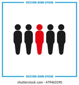 Society men. People icon vector illustration eps10.