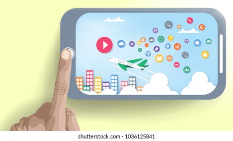 A society that is quick, convenient communication worldwide.