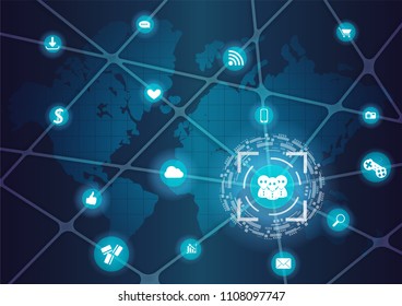 A society that is quick, convenient communication worldwide.