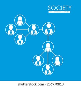 Society Vector illustration