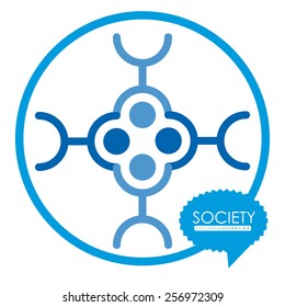 Society Vector illustration