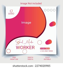 Socila Media Post Design template 