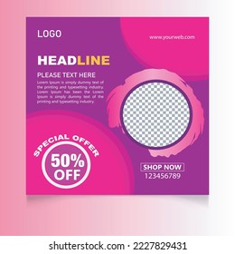 Socila Media Post Templact Design K