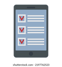 Soziologie zu tun Liste Icon. Flache Illustration der Soziologie, um Vektorsymbol einzeln auf weißem Hintergrund