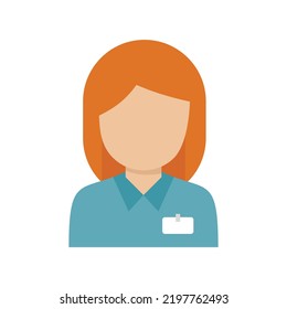 Sociology manager icon. Flat illustration of sociology manager vector icon isolated on white background