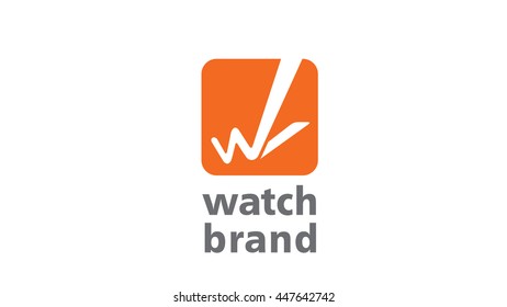 Sociology trend watch vector logo template