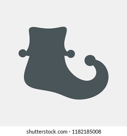Sock decoration silhouette quality vector illustration cut
