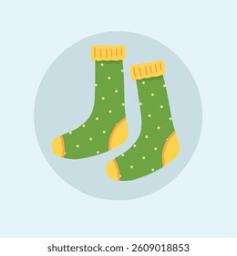 a sock design with many kinds of patterns and motifs