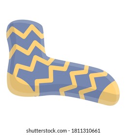 Sock icon. Cartoon of sock vector icon for web design isolated on white background