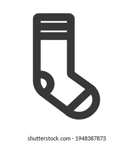 Sock Icon for Graphic Design Projects