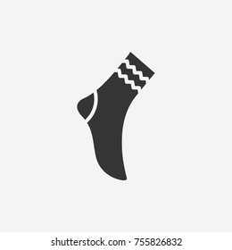 sock  icon illustration isolated vector sign symbol