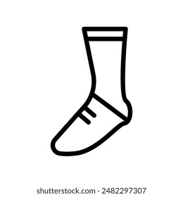 sock icon line style element
