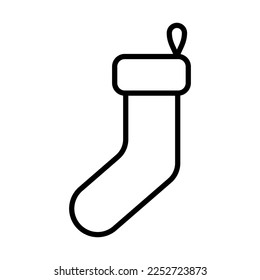 Sock Icon Logo Design Vector Template Illustration Sign And Symbol Pixels Perfect