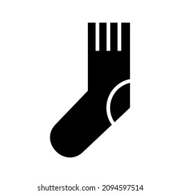 sock icon or logo isolated sign symbol vector illustration - high quality black style vector icons
