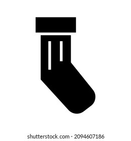 sock icon or logo isolated sign symbol vector illustration - high quality black style vector icons
