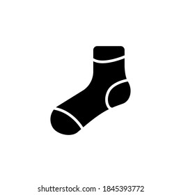 sock icon vector symbol template