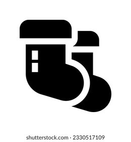 sock icon for your website, mobile, presentation, and logo design.