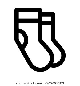 sock icon for your website, mobile, presentation, and logo design.