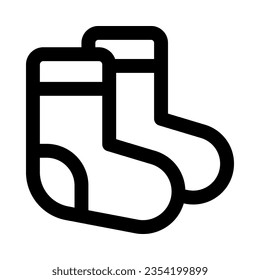 sock icon for your website, mobile, presentation, and logo design.